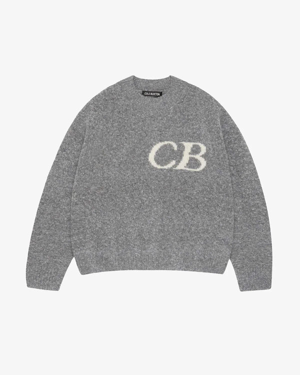Trui CB Logo Knit Grijs