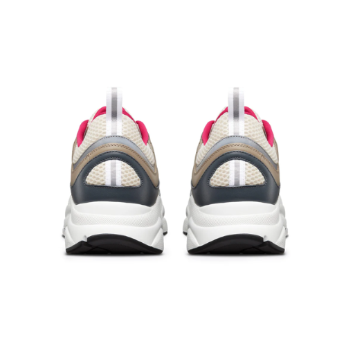 Sneaker B22 Bruin En Roze