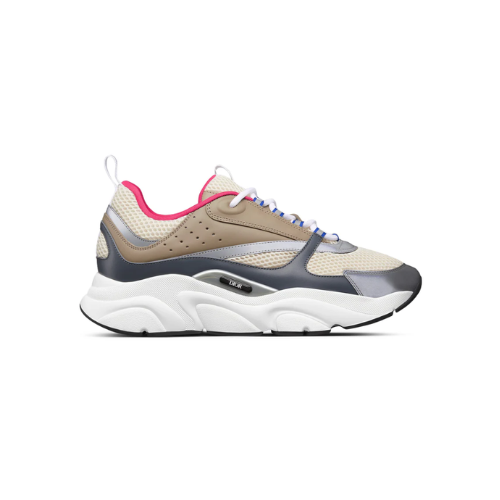 Sneaker B22 Bruin En Roze