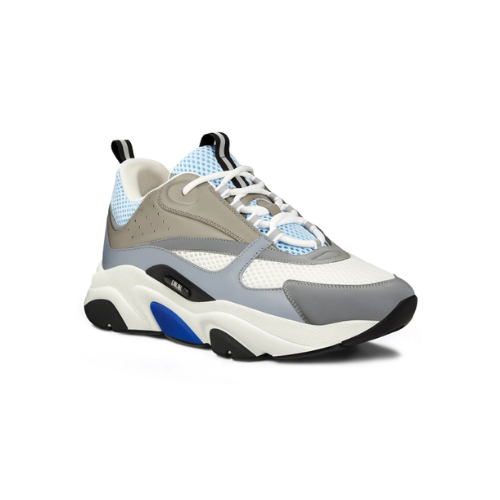 Sneaker B22 Blauw En Grijs