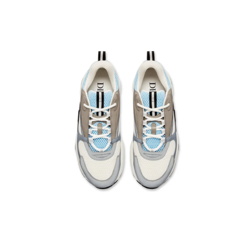 Sneaker B22 Blauw En Grijs