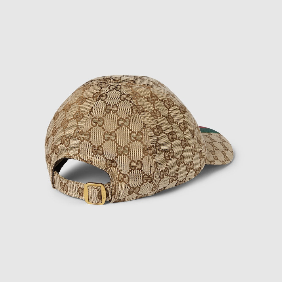 Baseballpet IN CANVAS GG D'ORIGINE Beige