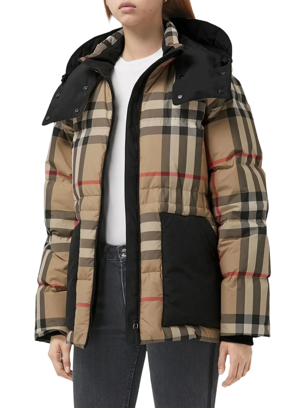 Donsjas Burberry met motief Vintage Check