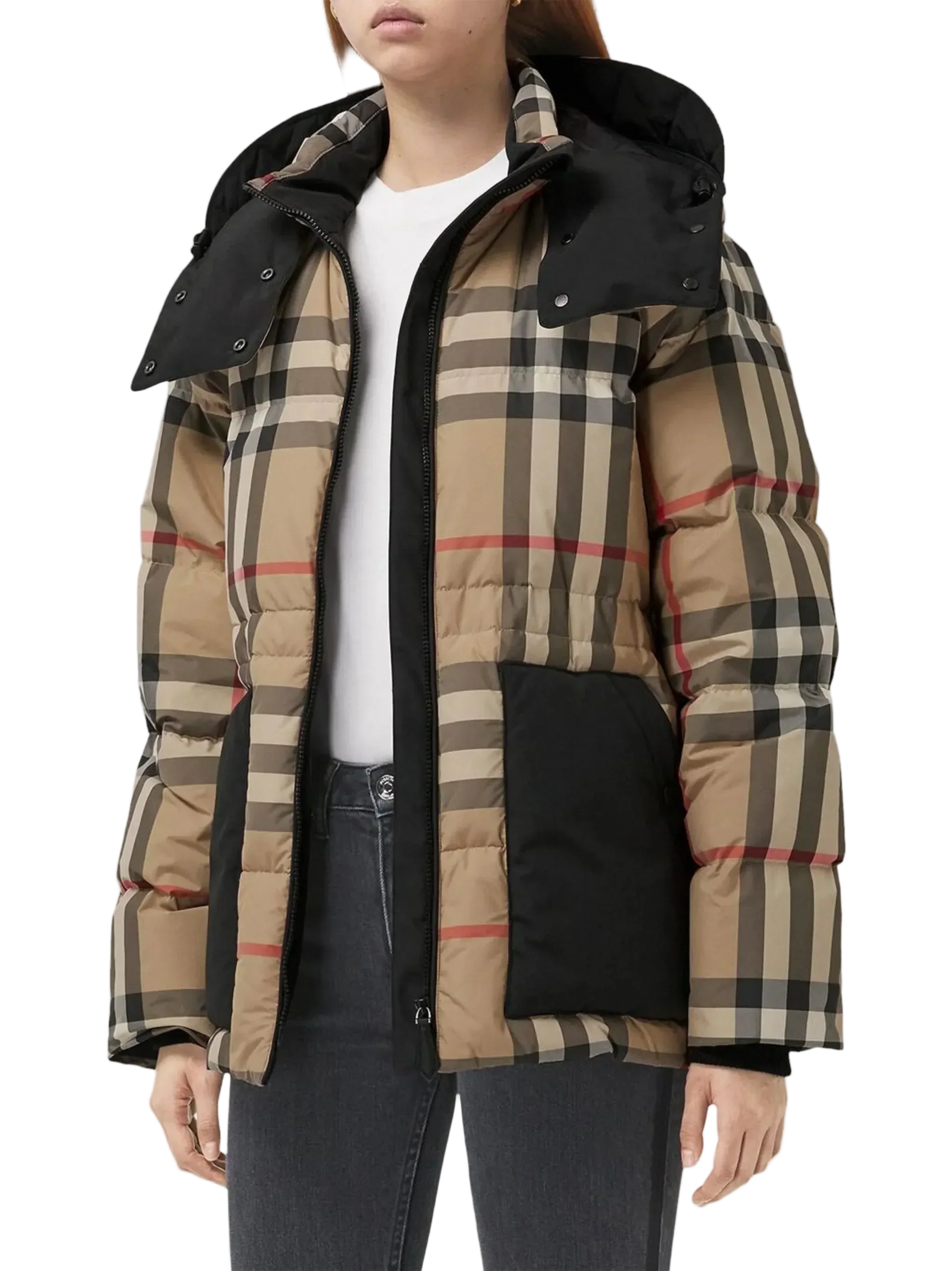 Donsjas Burberry met motief Vintage Check