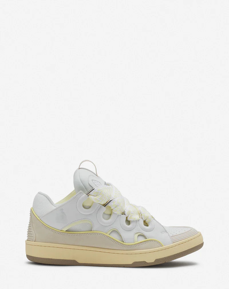 Lanvin Curb Wit En Geel