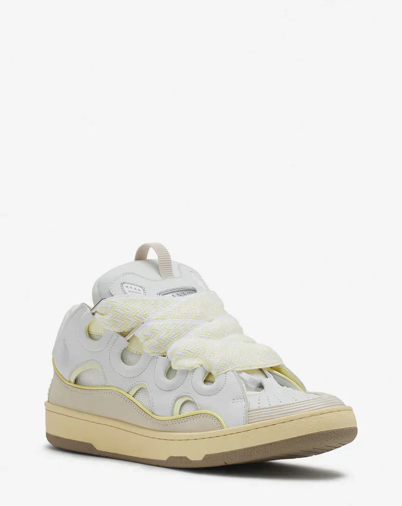 Lanvin Curb Wit En Geel