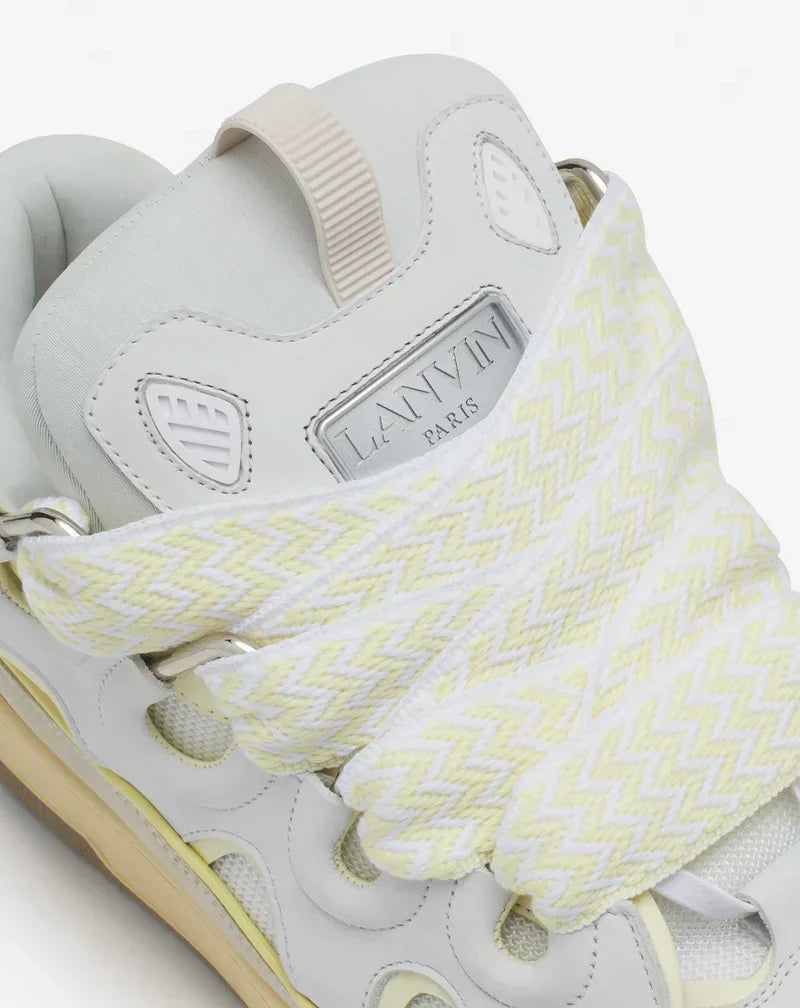 Lanvin Curb Wit En Geel
