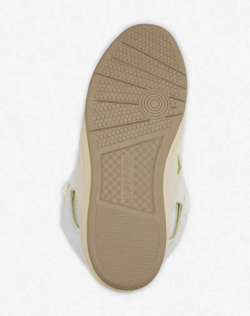 Lanvin Curb Wit En Geel