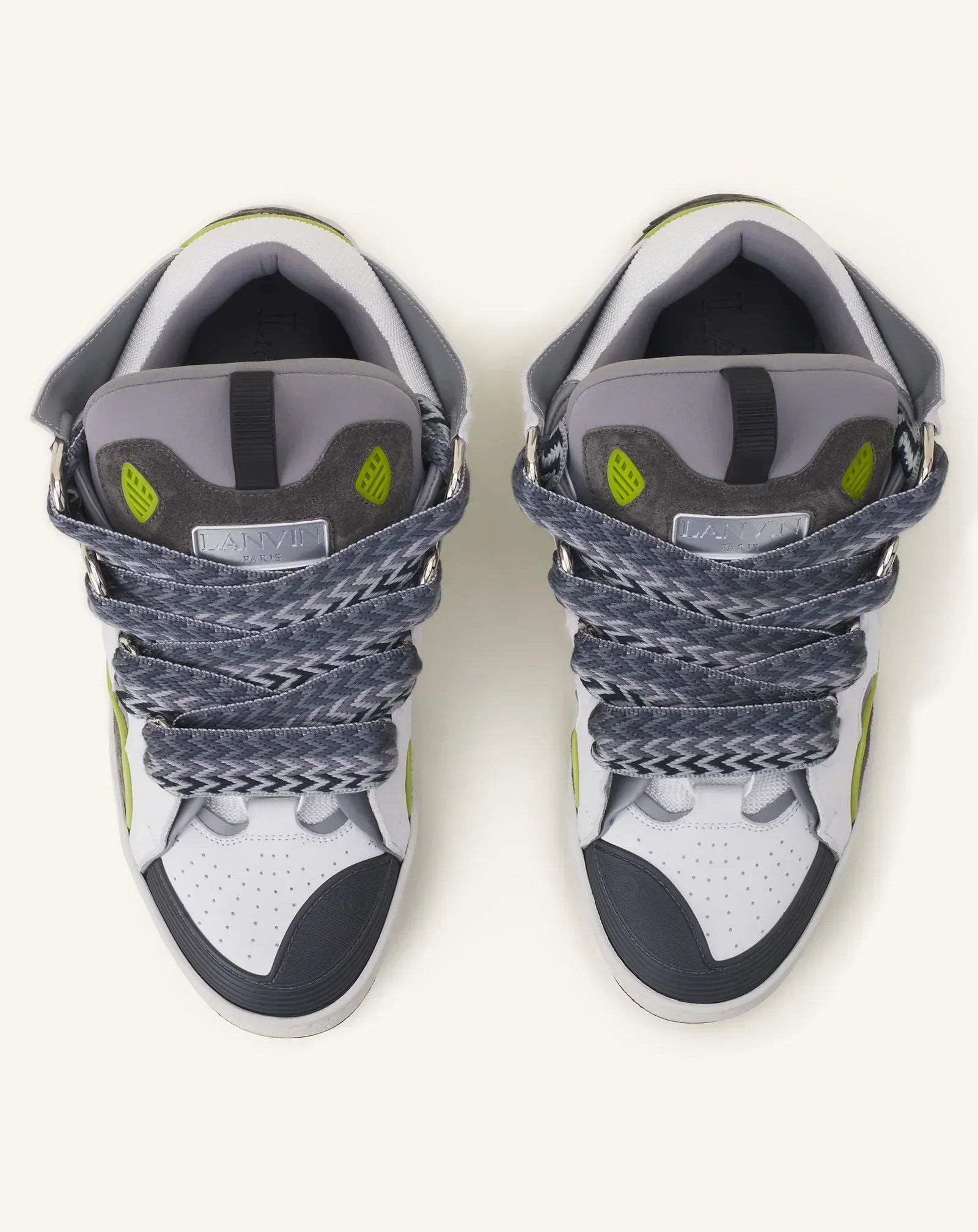 Lanvin Curb Grijs En Groen