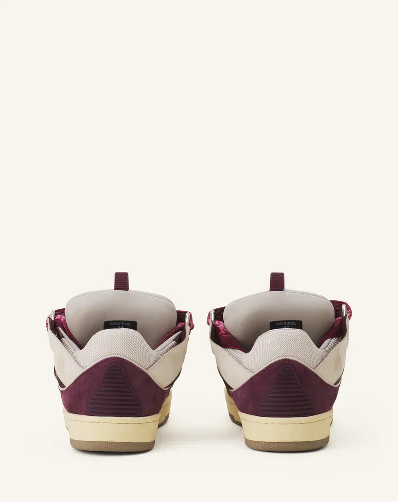 Lanvin Curb Beige En Bordeaux