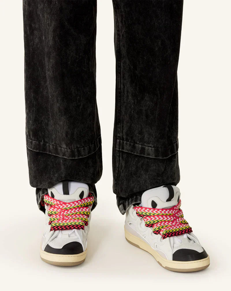 Lanvin Curb Wit En Multicolor