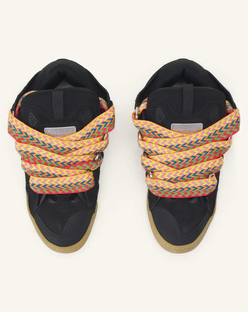 Lanvin Curb Zwart En Multicolor