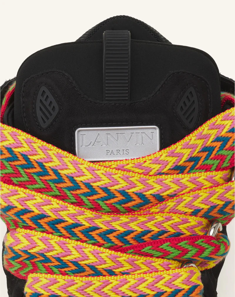Lanvin Curb Zwart En Multicolor
