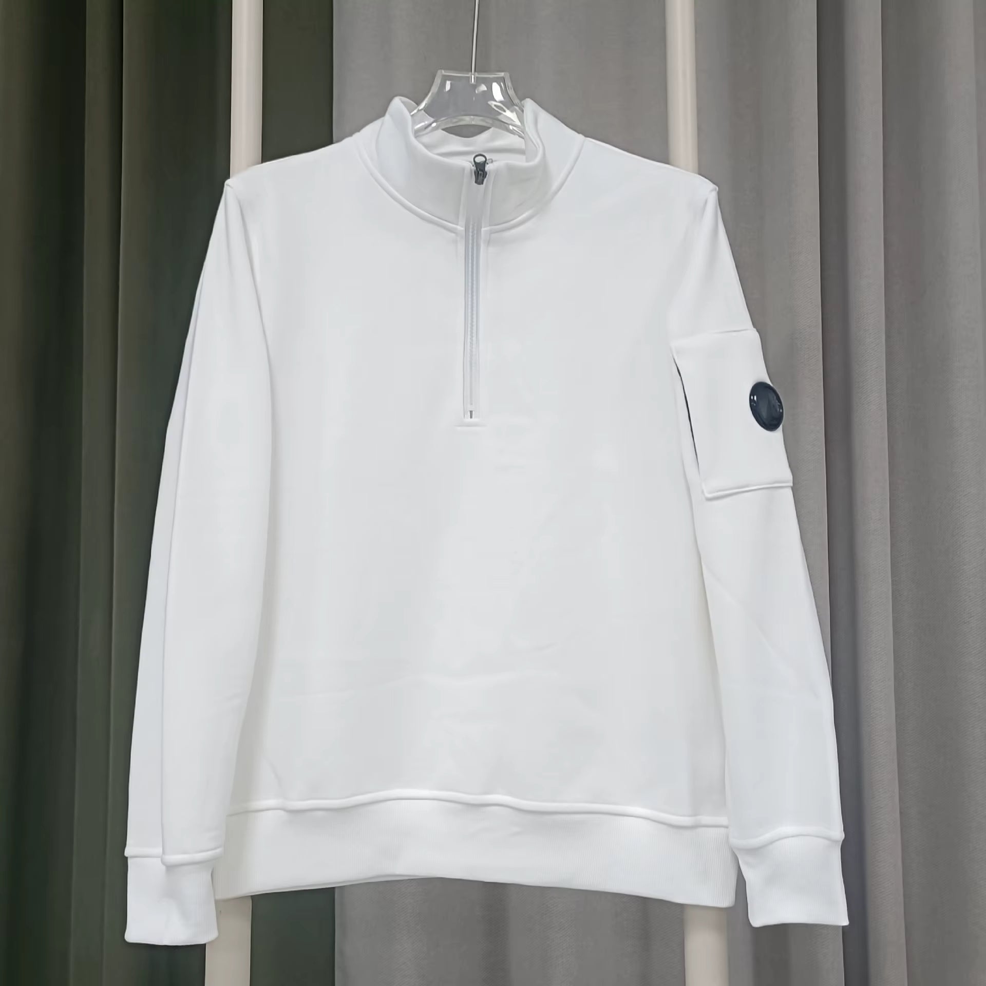 Bodywarmer C.P Company Zip Quarter Wit