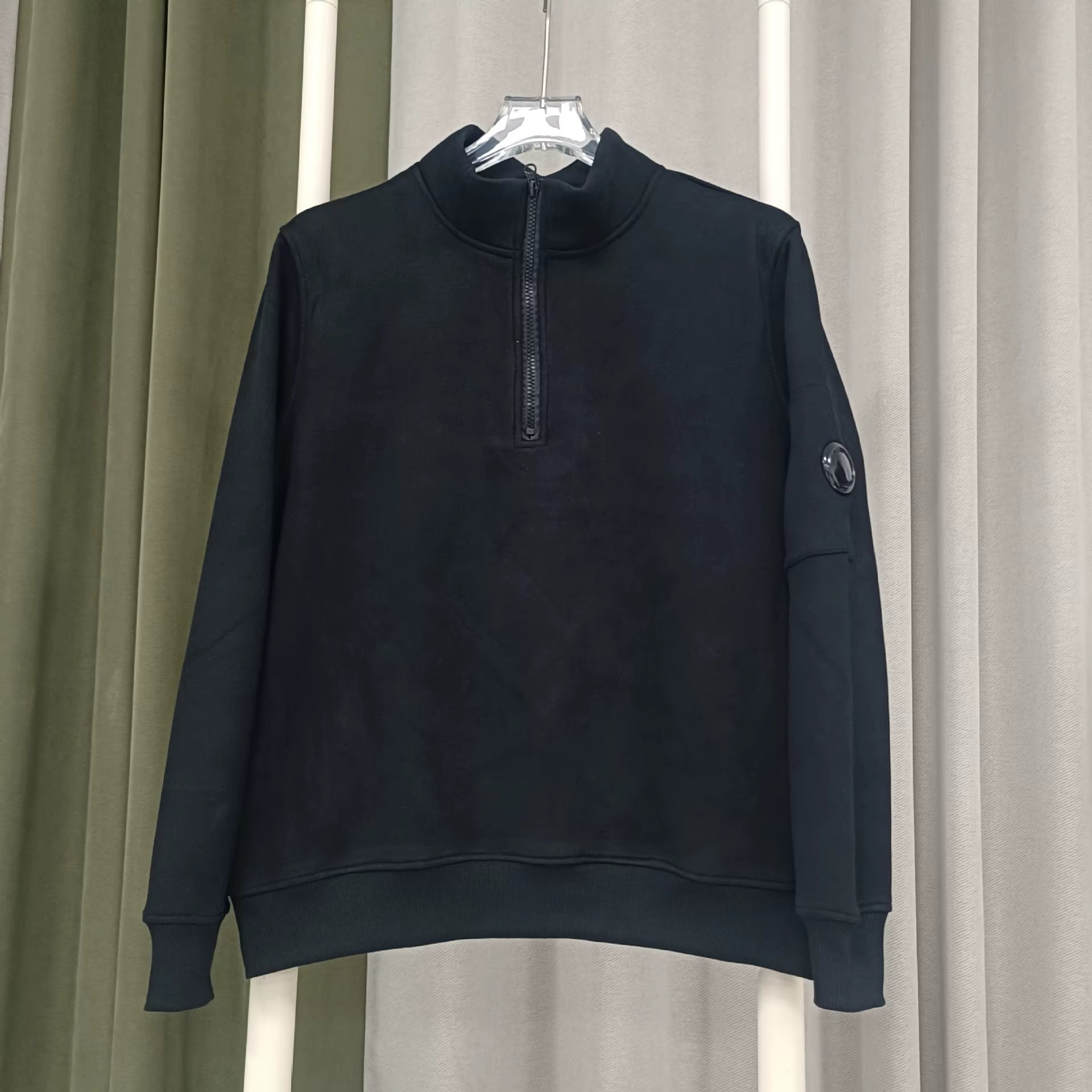 Bodywarmer C.P Company Zip Quarter Zwart
