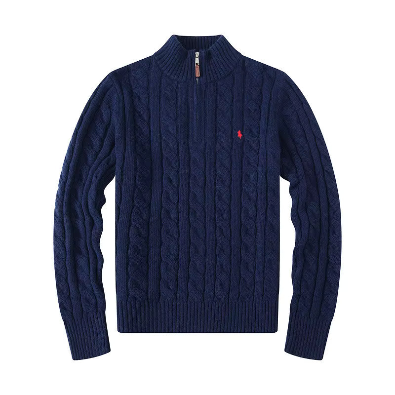 Quarter Zip Ralph Lauren Marineblauw