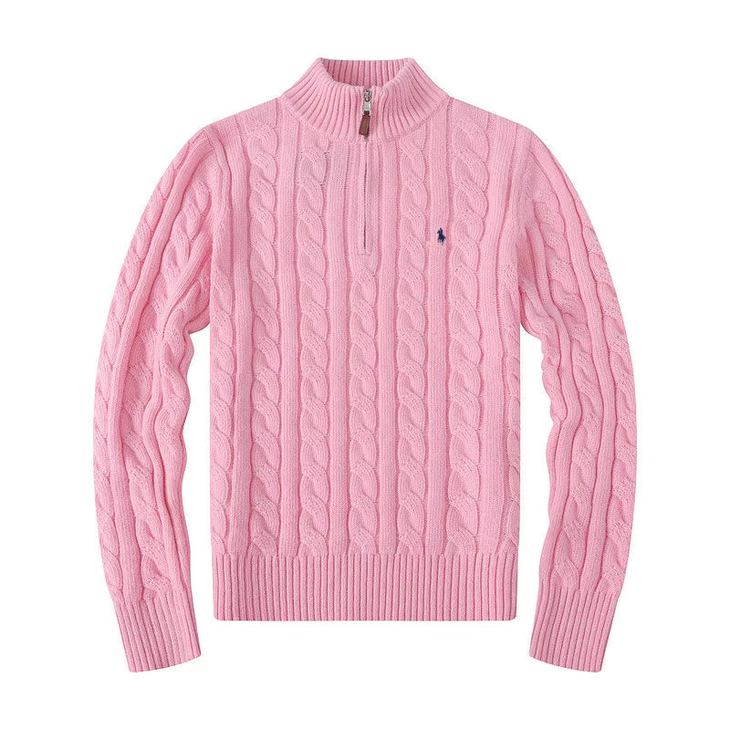 Quarter Zip Ralph Lauren Roze