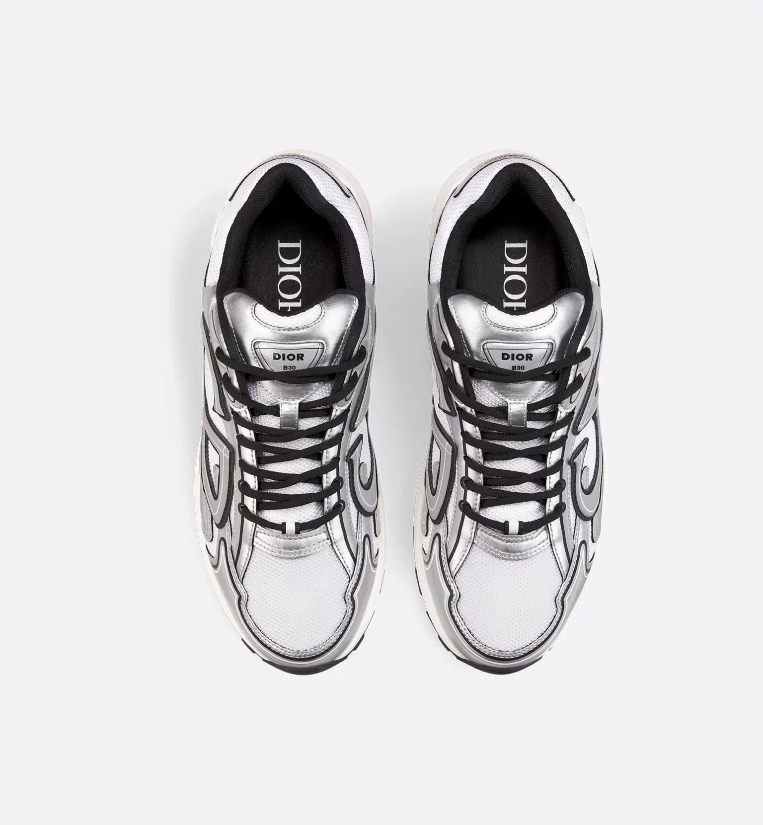 Sneaker B30 Zilver