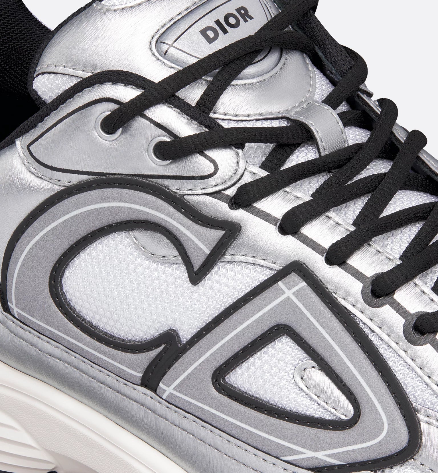 Sneaker B30 Zilver