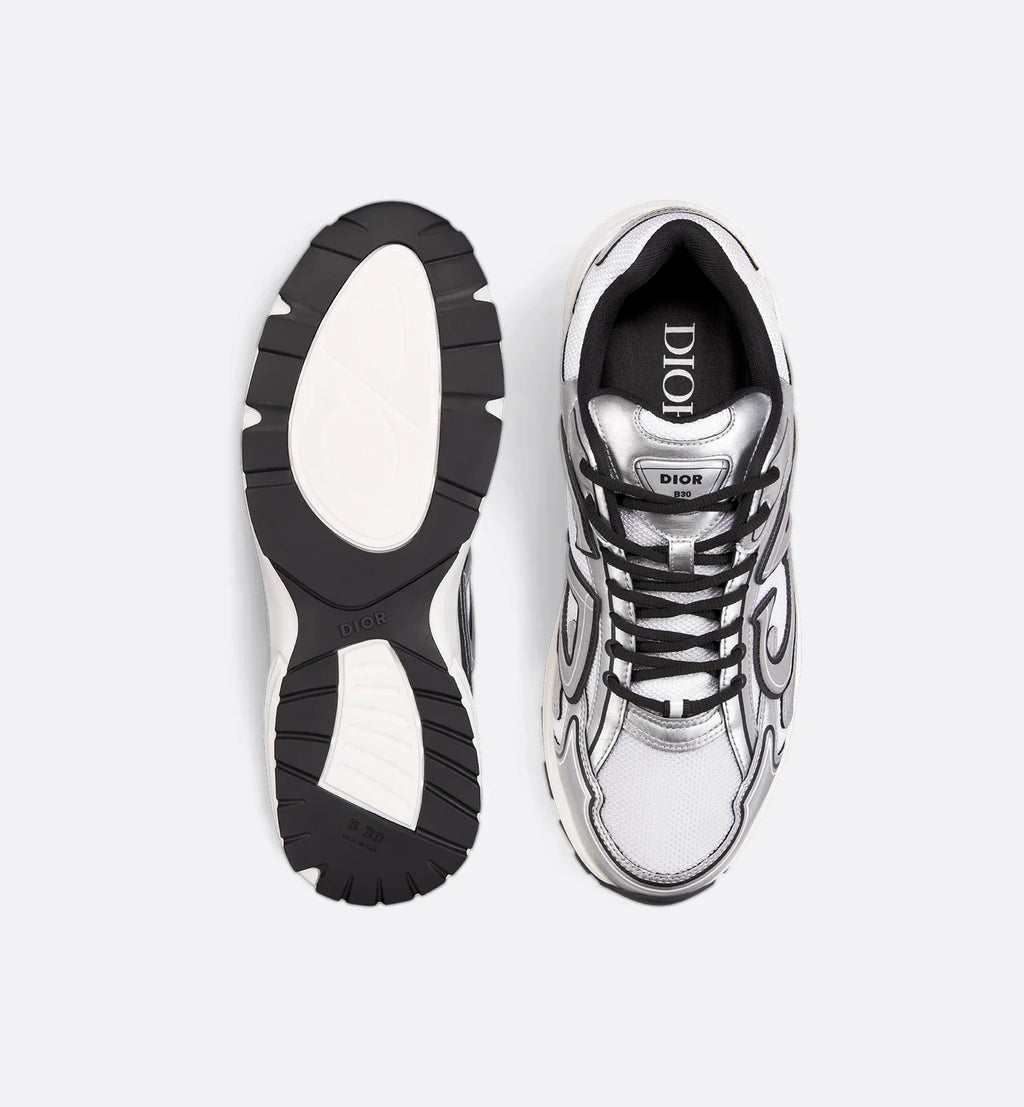 Sneaker B30 Zilver