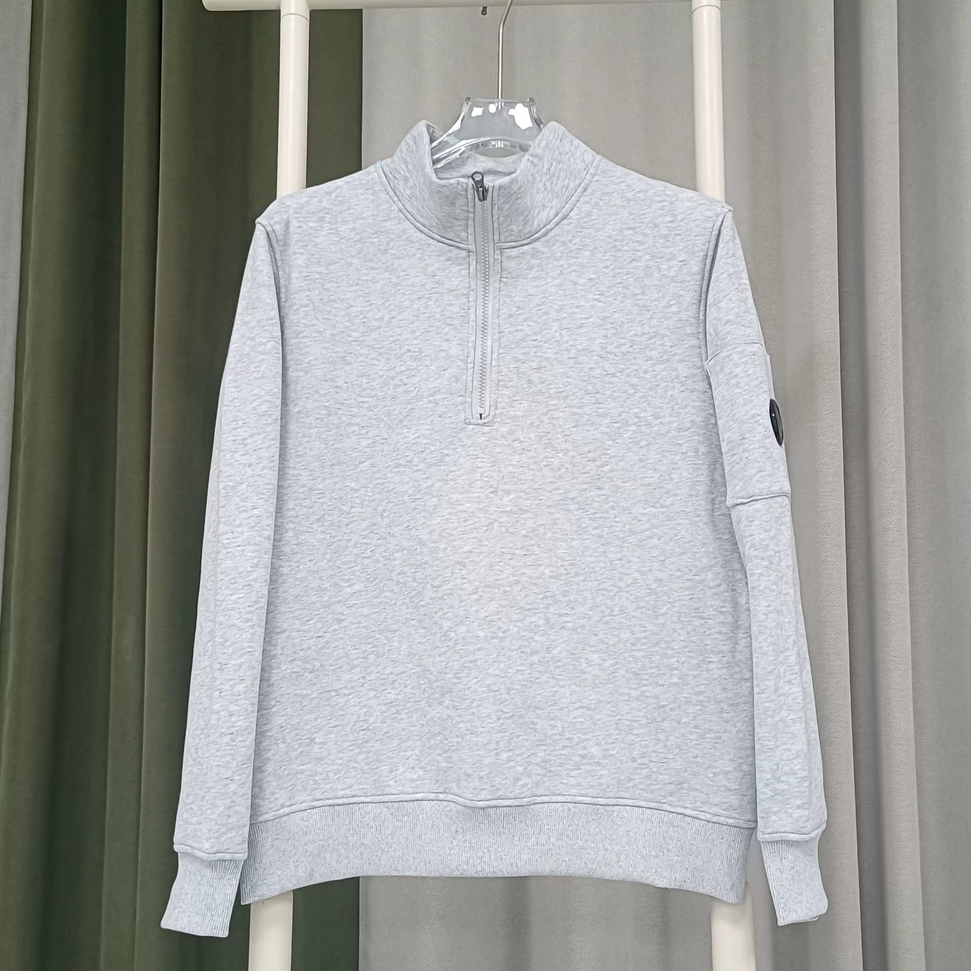 Bodywarmer C.P Company Zip Quarter Grijs