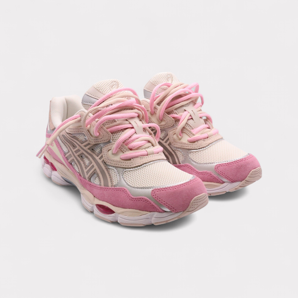 GEL-NYC Crème Roze - Dubbel Veters