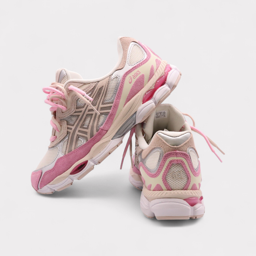 GEL-NYC Crème Roze - Dubbel Veters