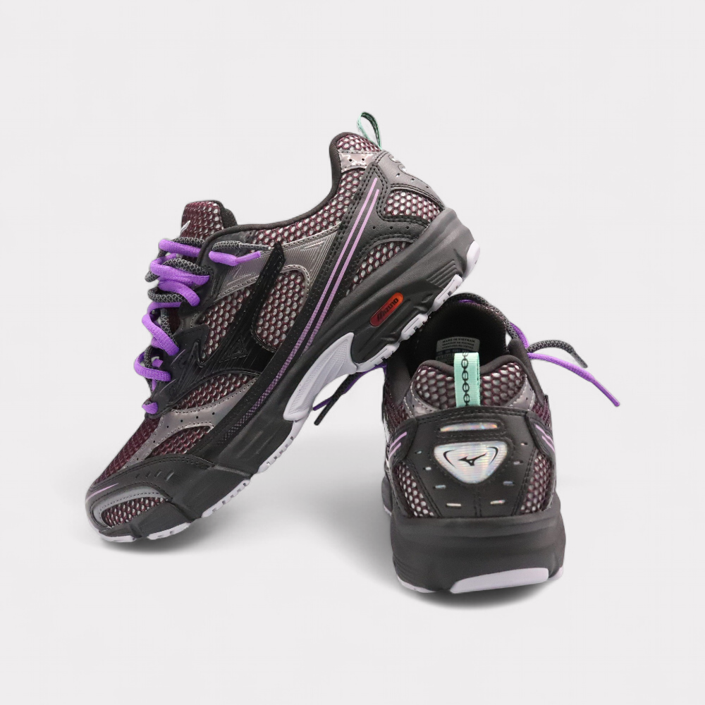 Mizuno MXR Zwart Valerian - Dubbel Veters