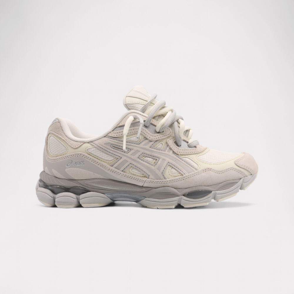 GEL-NYC Crème Grijs - Dubbel Veters