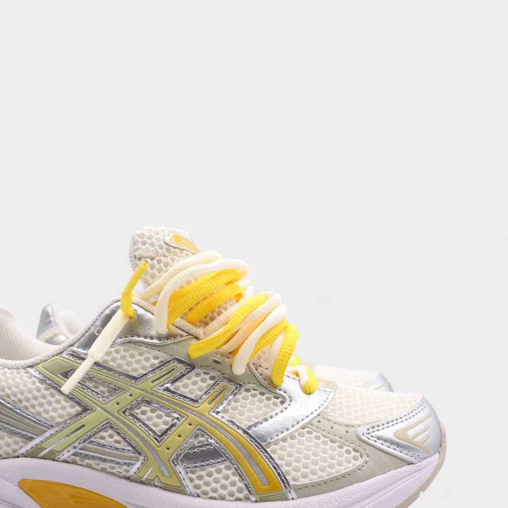 GEL-1130 Zilver Geel - Dubbel Veters