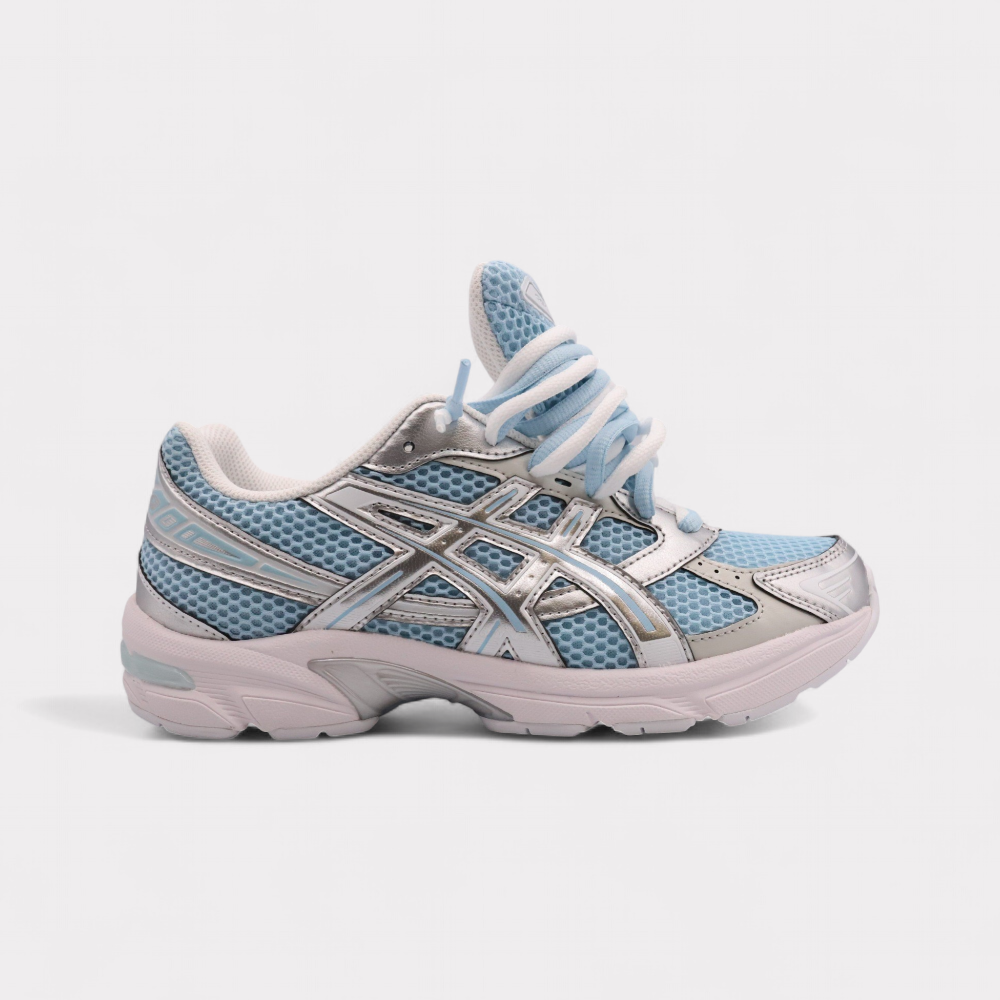GEL-1130 Denim Puur Zilver - Dubbel Veters
