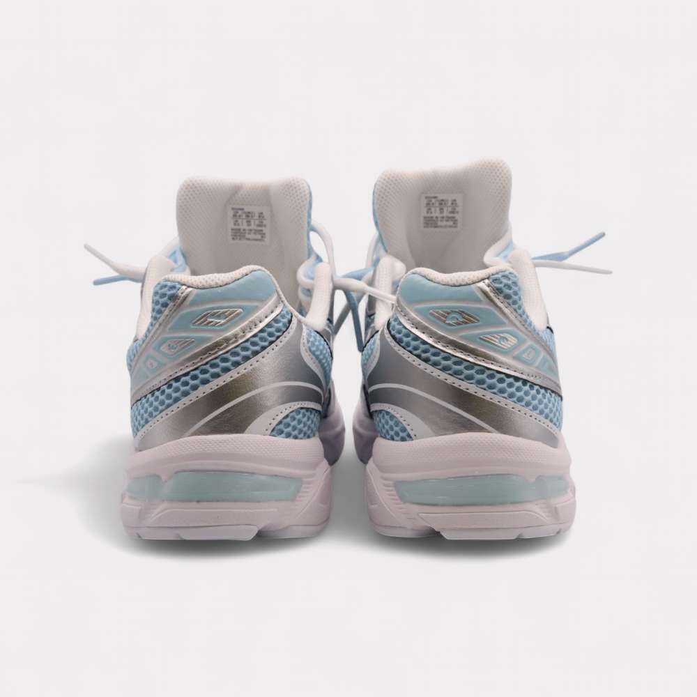 GEL-1130 Denim Puur Zilver - Dubbel Veters