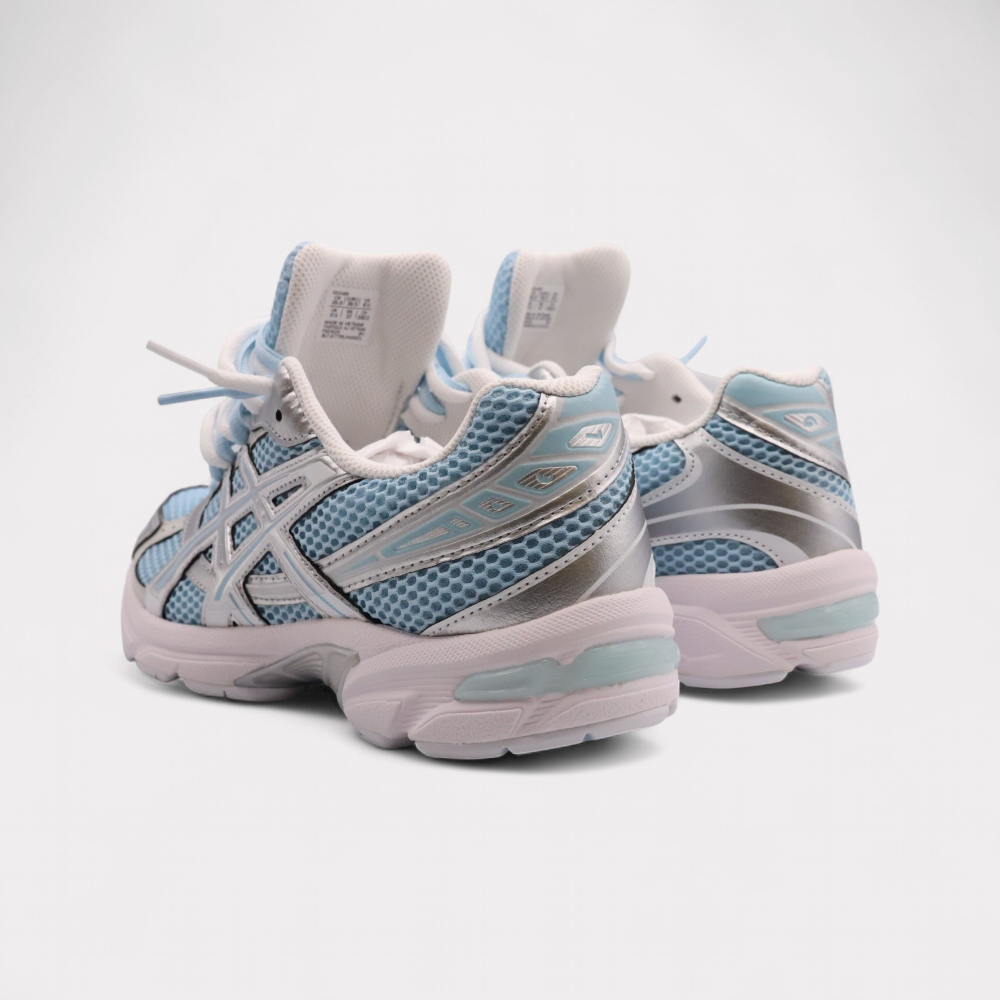 GEL-1130 Denim Puur Zilver - Dubbel Veters