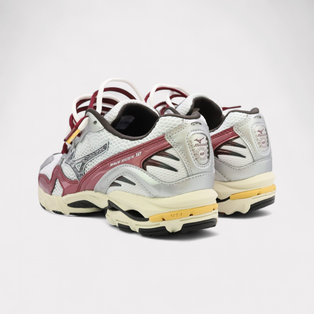 Mizuno Wave Rider 10 Syrah - Dubbel Veters
