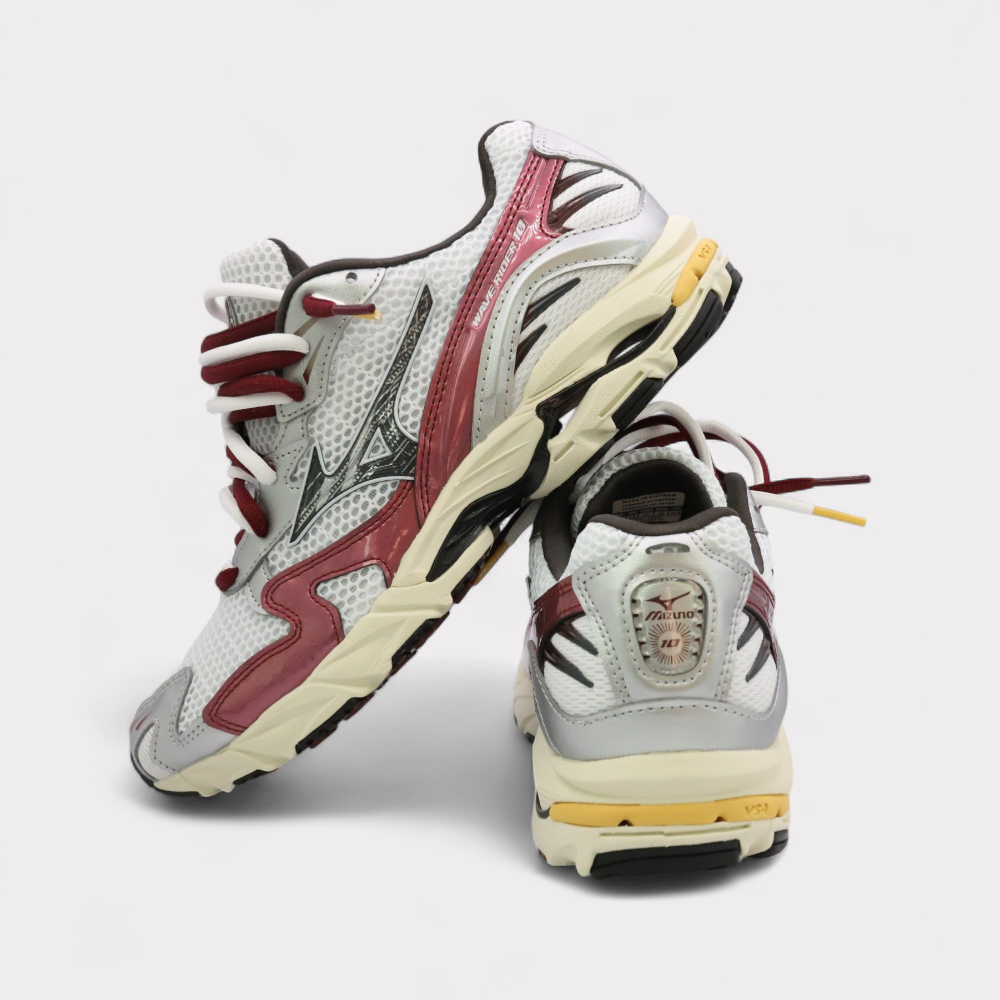 Mizuno Wave Rider 10 Syrah - Dubbel Veters