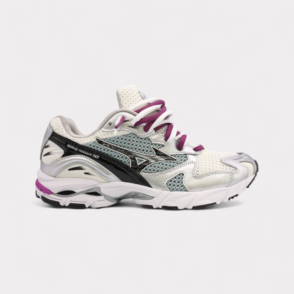 Mizuno Wave Rider 10 Slate - Dubbel Veters
