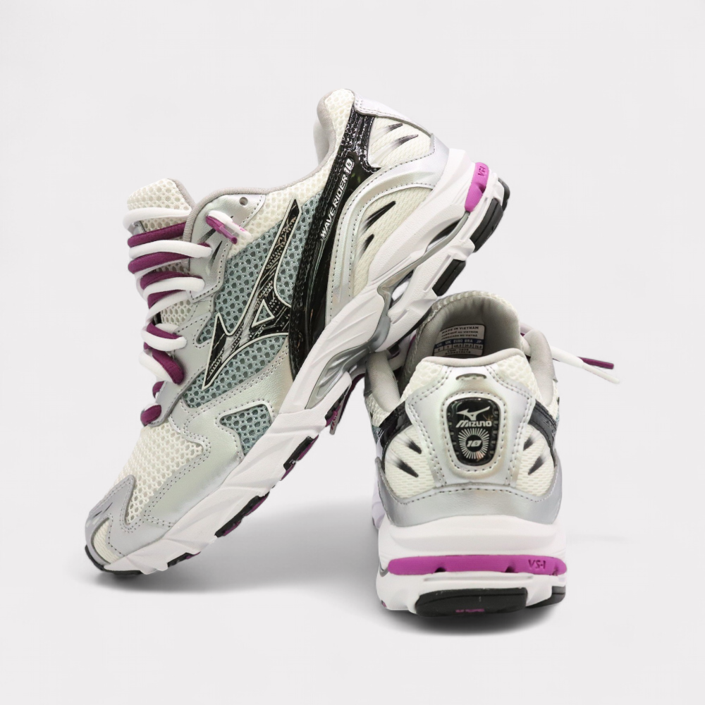 Mizuno Wave Rider 10 Slate - Dubbel Veters