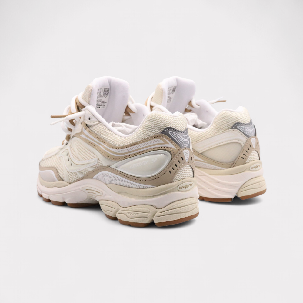 Saucony Progrid Omni 9 Beige - Dubbel Veters