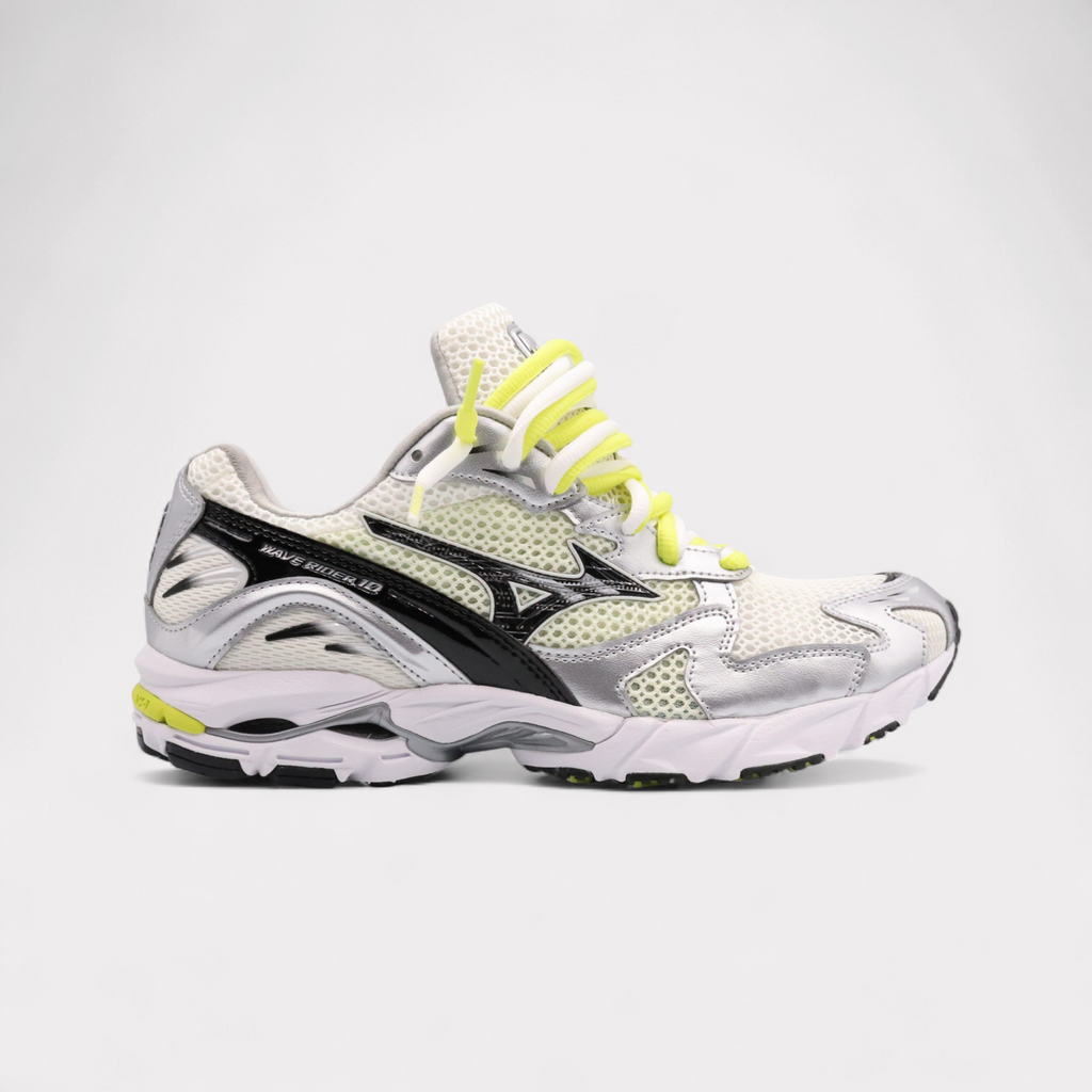 Mizuno Wave Rider 10 Sylvan Groen - Dubbel Veters