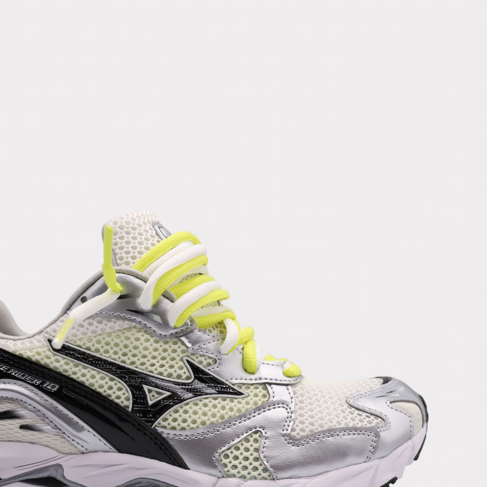 Mizuno Wave Rider 10 Sylvan Groen - Dubbel Veters