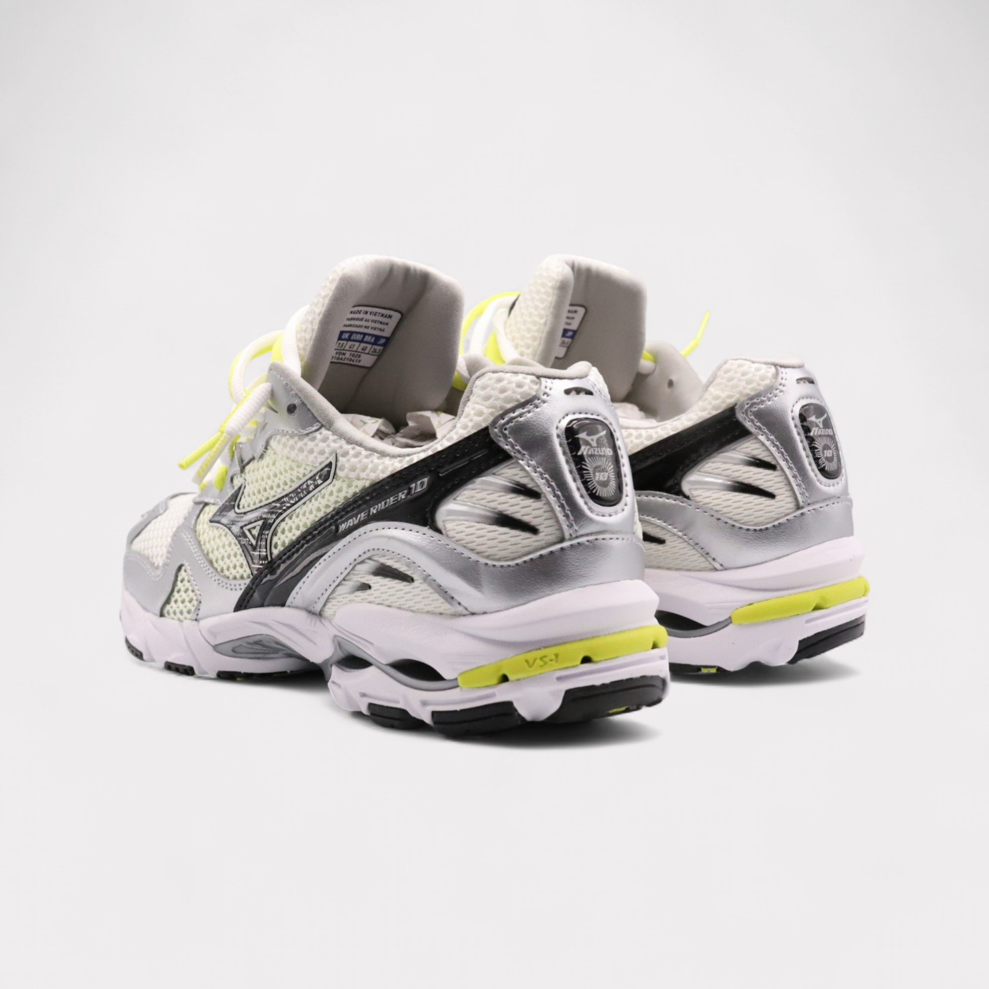 Mizuno Wave Rider 10 Sylvan Groen - Dubbel Veters