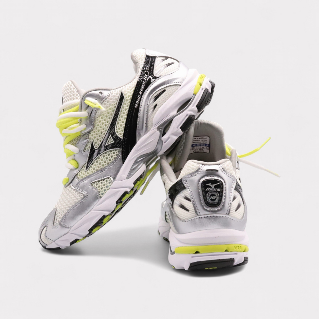 Mizuno Wave Rider 10 Sylvan Groen - Dubbel Veters