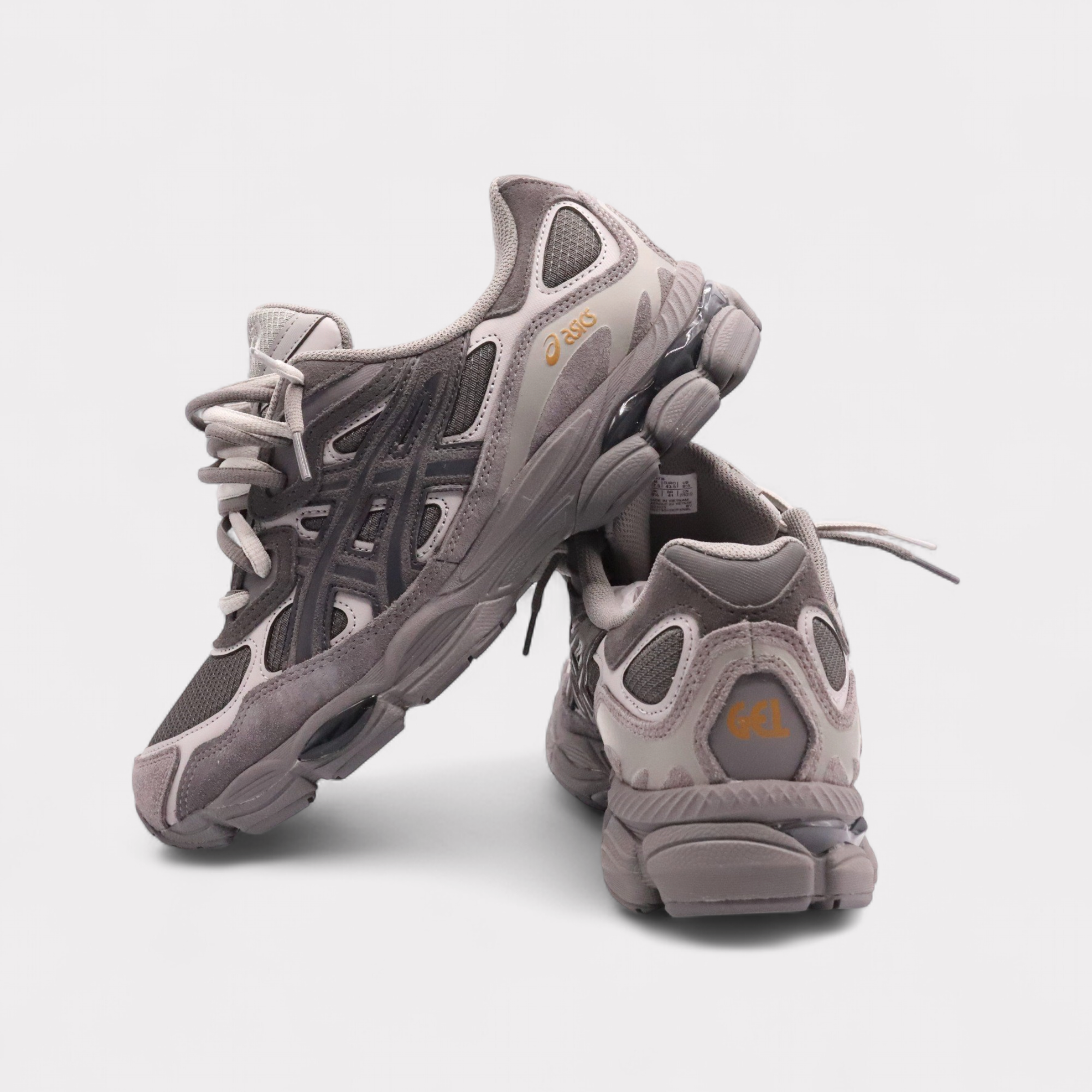 GEL-NYC Obsidian Grijs - Dubbel Veters