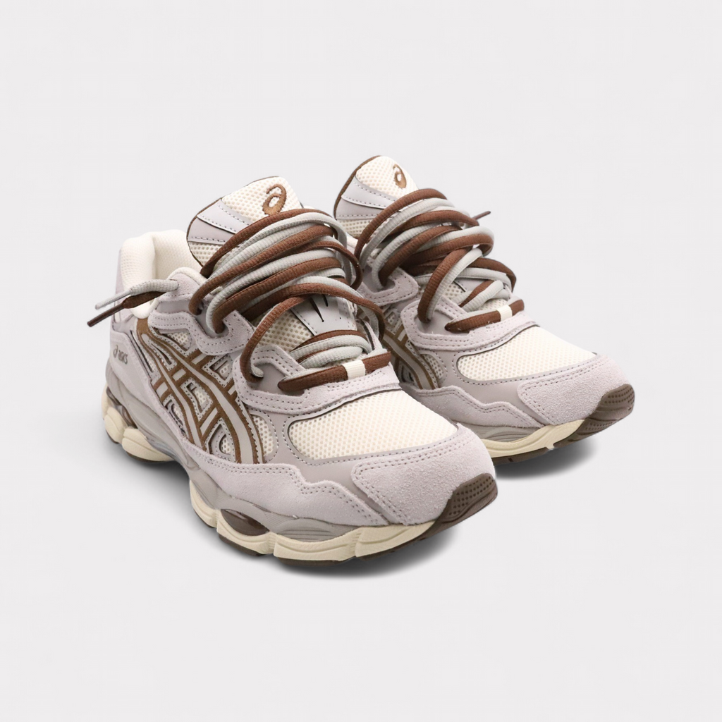 GEL-NYC Crème Cement Grijs - Dubbel Veters