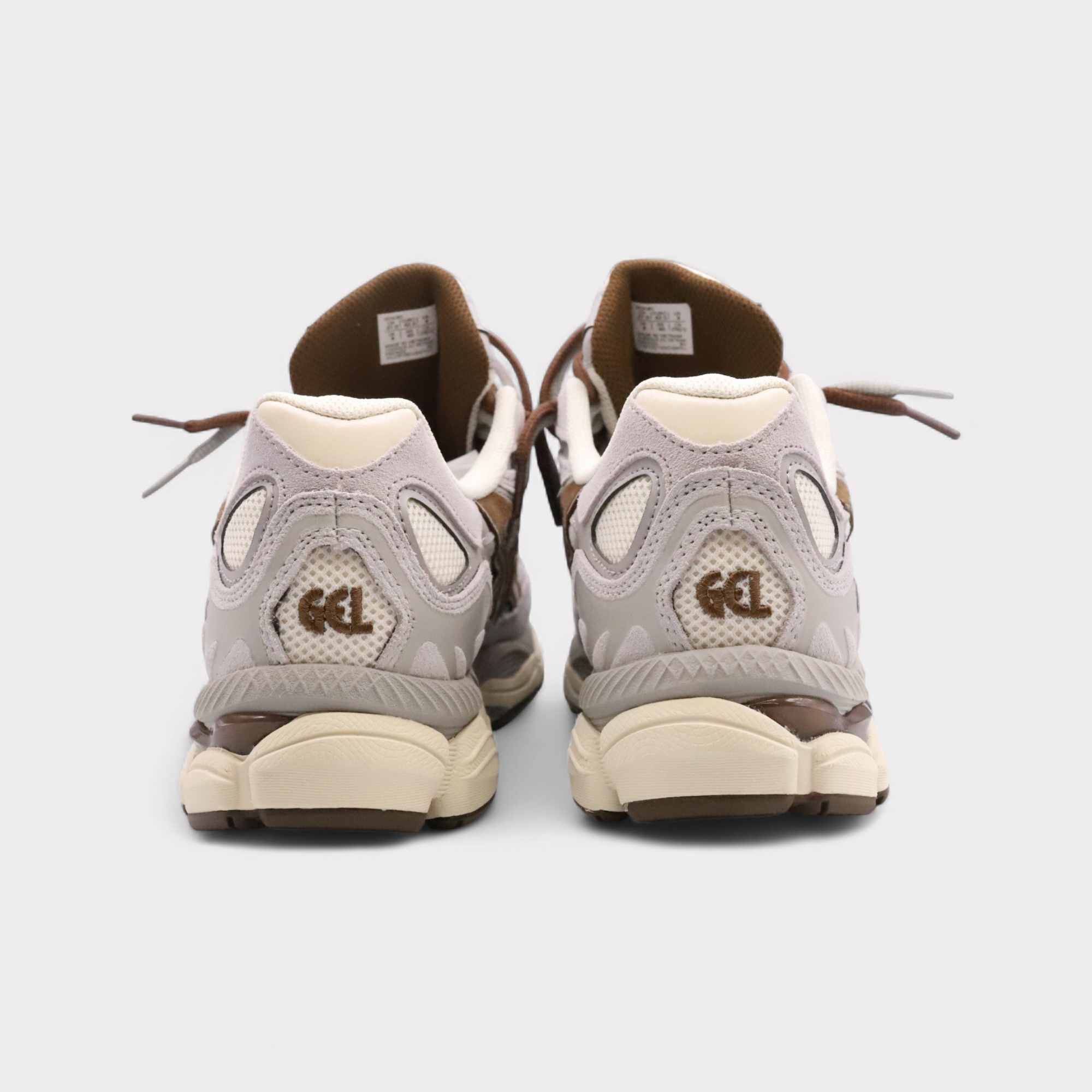 GEL-NYC Crème Cement Grijs - Dubbel Veters