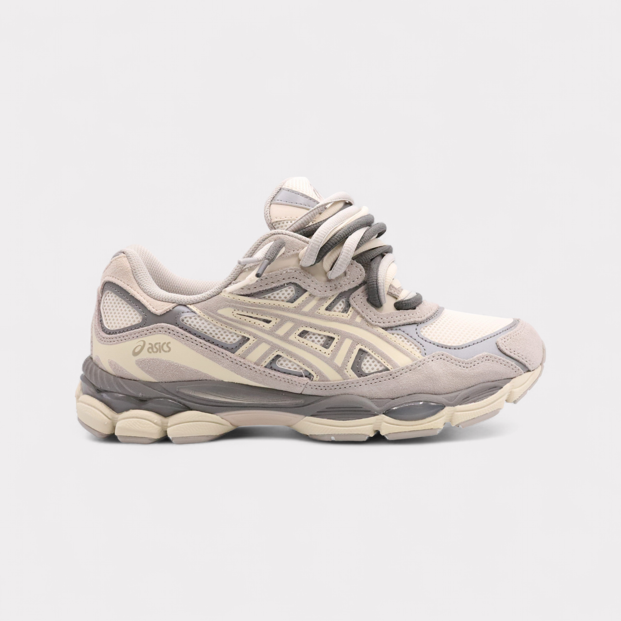 GEL-NYC Oyster Grijs - Triple Veters