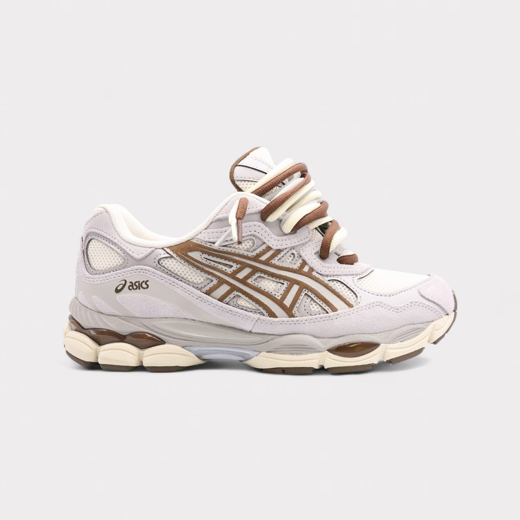 GEL-NYC Crème Cement Grijs - Triple Veters