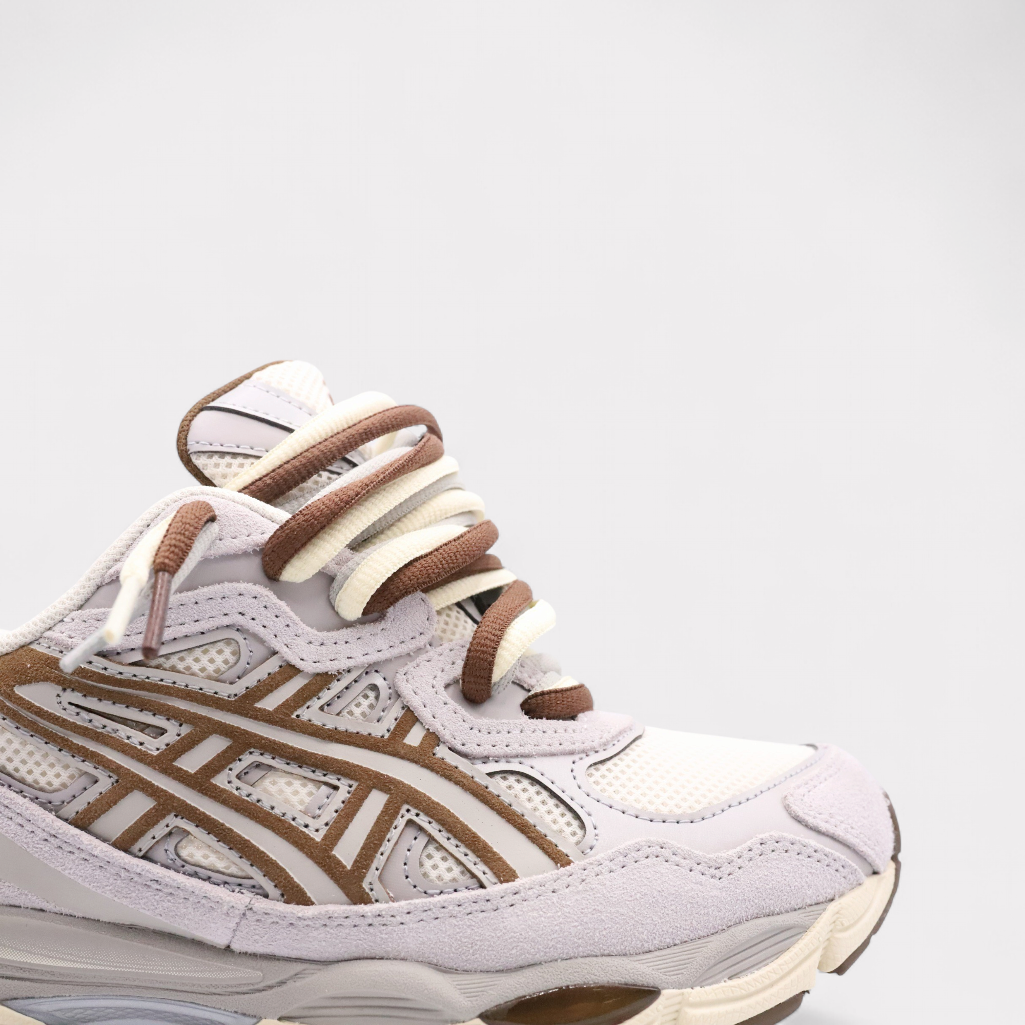 GEL-NYC Crème Cement Grijs - Triple Veters