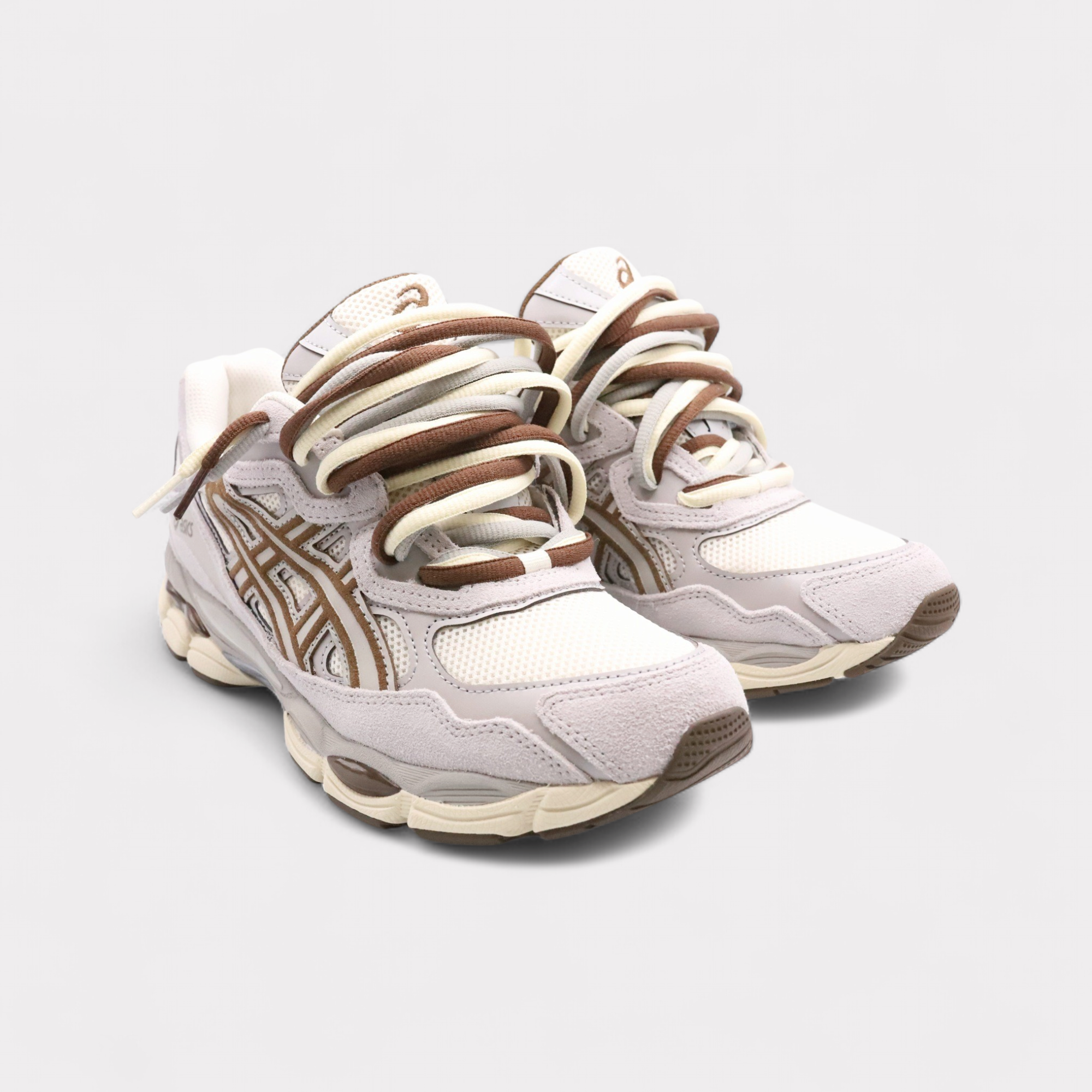 GEL-NYC Crème Cement Grijs - Triple Veters