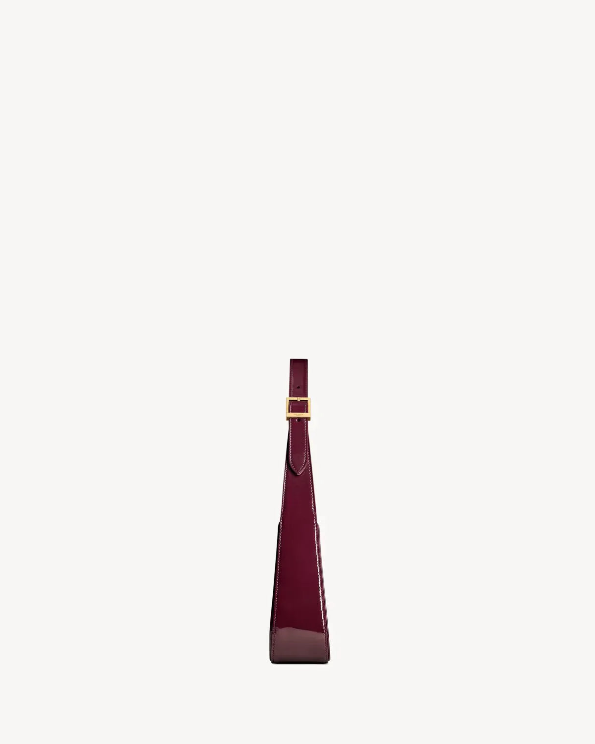 YSL - le 5 met 7 in leer verni Rood